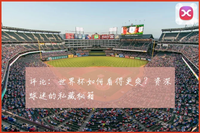 评论：世界杯如何看得更爽？资深球迷的私藏秘籍