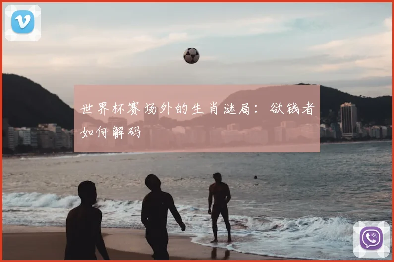 世界杯赛场外的生肖谜局:欲钱者如何解码